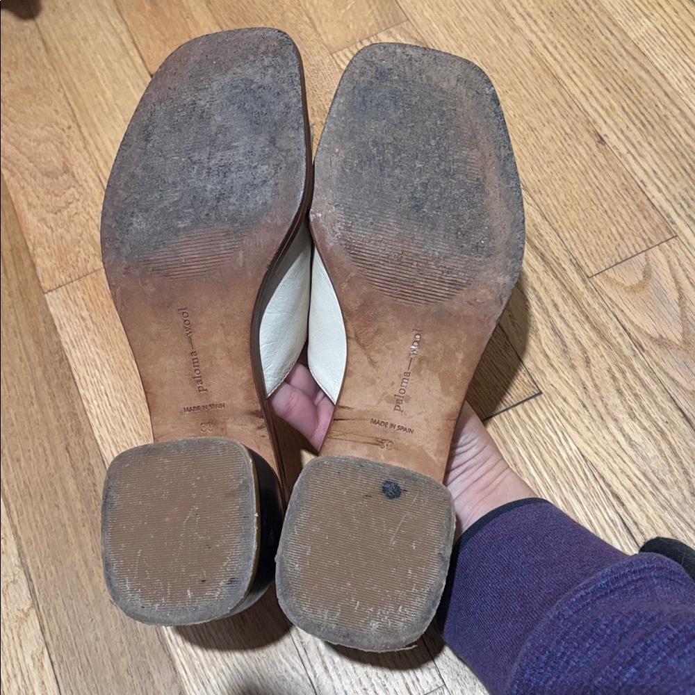 PALOMA WOOL rare balance yin yang chunky heel mules - Picture 5 of 9